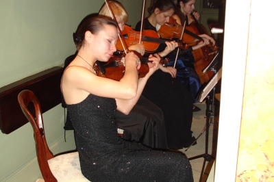 Concert at Christmas dinner, European Bank for Reconstruction and Development, London 2007