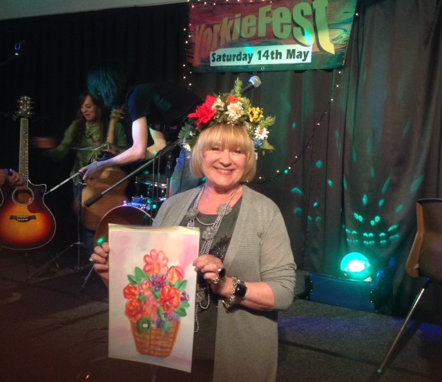 The Ukrainian artist Galina Rudick donated her artwork to raise funds for CRF