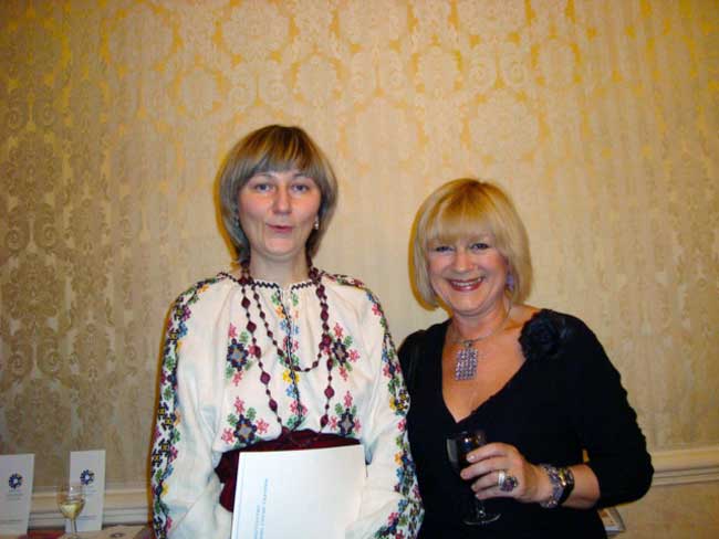 Fundraising concert by composer A Serenko at Embassy of Ukraine, London, November 2008