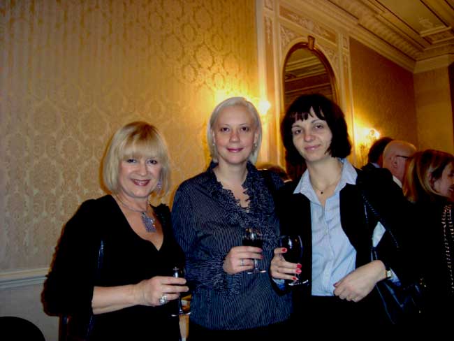 Fundraising concert by composer A Serenko at Embassy of Ukraine, London, November 2008